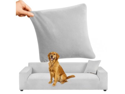 Ruhhy Potah na pohovku 26182 190-230 cm světle šedý