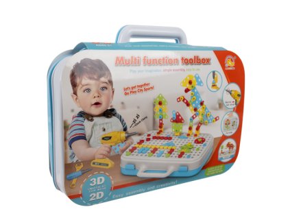 ISO Kreativní mozaika se šroubovákem 26105