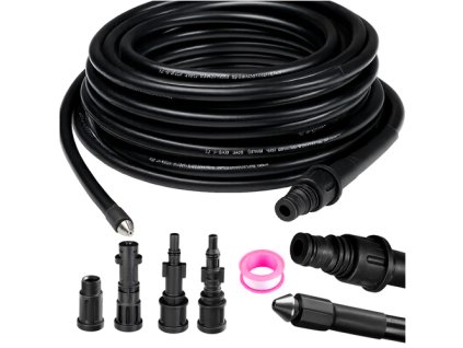 Ruhhy Hadice na čištění trubek s adaptérem 15m 26132