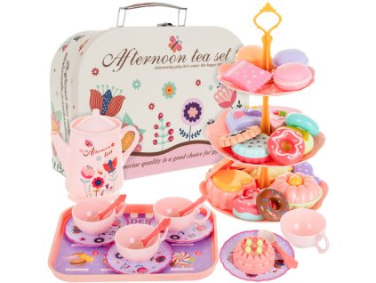 ISO Dětská čajová sada v kufru 26367