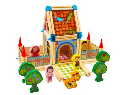 Kruzzel Stavební kostky - dům 268 dílků 26452