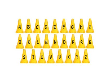 Alphabet Set kužely s písmeny balení 1 sada