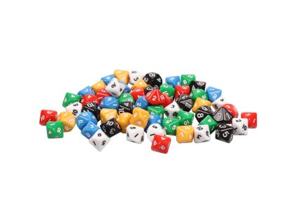 Dice Set AC10 házecí kostky sada 6 x 10 ks balení 1 sada