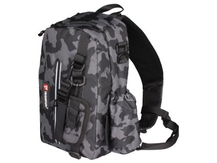 Fisherman rybářský batoh černá camouflage balení 1 ks