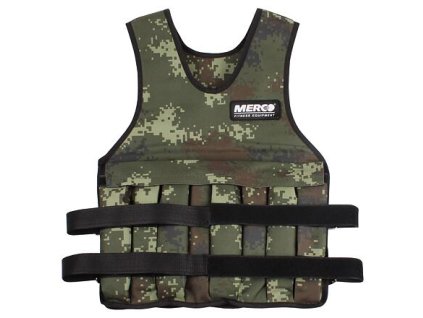 Hercules 15 kg zátěžová vesta barva zelená