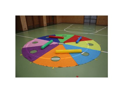 Parachute Play didaktická pomůcka průměr 4 m