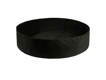 Round 60 textilní květináč černá balení 1 ks