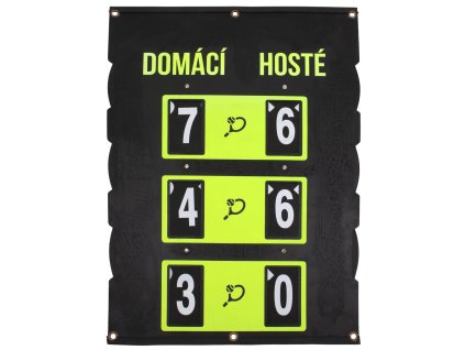 Scoreboard CZ tenisový ukazatel skóre balení 1 ks