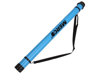 Tubus na sběr tenisových míčů s logem modrá balení 1 ks