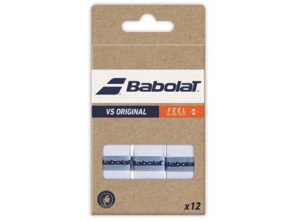 VS Original X12 overgrip omotávka tl. 0,43 mm bílá balení 12 ks