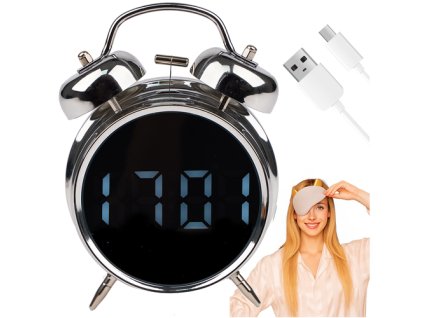 Izoxis Digitální hodiny - budík 26337