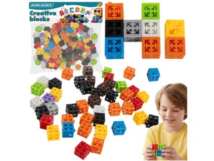 Kruzzel Kreativní bloky 160 ks 26377
