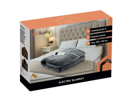 Ruhhy Elektrická podložka pod deku 180x130cm 26202