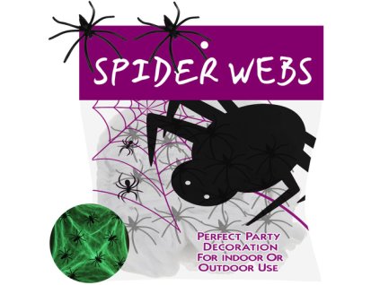 Ruhhy Svítící pavučina 26214