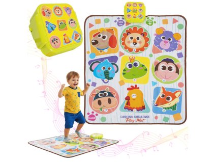 Kruzzel Interaktivní taneční podložka 82 x 65 cm