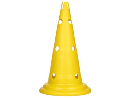 Multi kužel s otvory žlutá výška/ šířka 52 cm