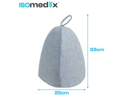 ISOmedix 26455 plstěná saunová čepice