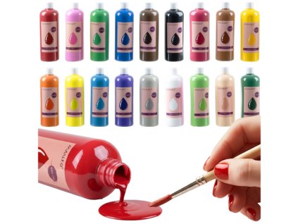 267122 maaleo plakatove barvy sada 18 ks x 500 ml 26341