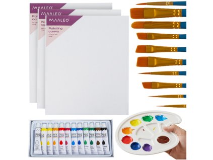 Maaleo Sada kreativních malířských předmětů 26 dílů 26338