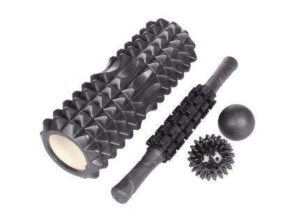 Roller Set IV jóga set černá balení 1 sada