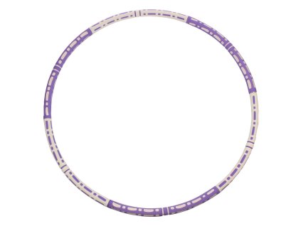 Hula Hoop Foam gymnastická obruč fialová varianta 42306