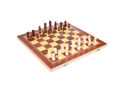 Wood 39 dřevěné šachy balení 1 ks