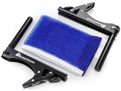 Clip síťka s držákem na stolní tenis modrá varianta 13970