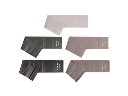 Yoga Stretch Mix 1500 sada posilovacích gum 5 ks šedá balení 1 sada