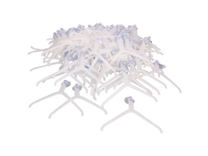 Football multibalení plastových ramínek k minidresům 100 ks balení 1 sada