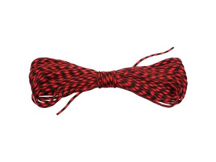 7Core polypropylenové lano 31 m, 4 mm barva červená