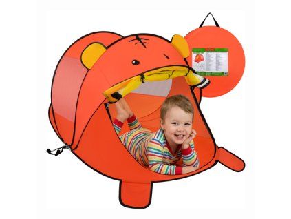 Kruzzel Dětský plážový stan - medvídek