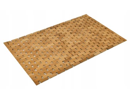 38279 1 koupelnova rohoz bambusova 80x50 cm hneda