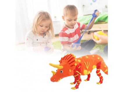 44357 5 vymodeluj si dinosaura triceratops
