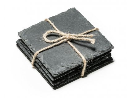 eng pl Slate stone coasters 4 pcs set 1776 3