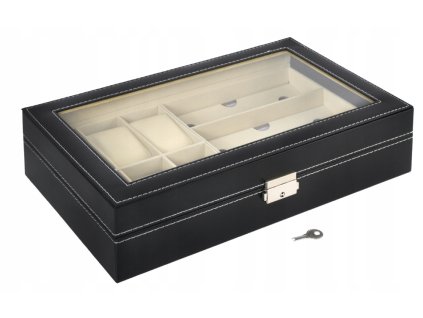 pol pl Organizer na zegarki i okulary czarny 13616 1