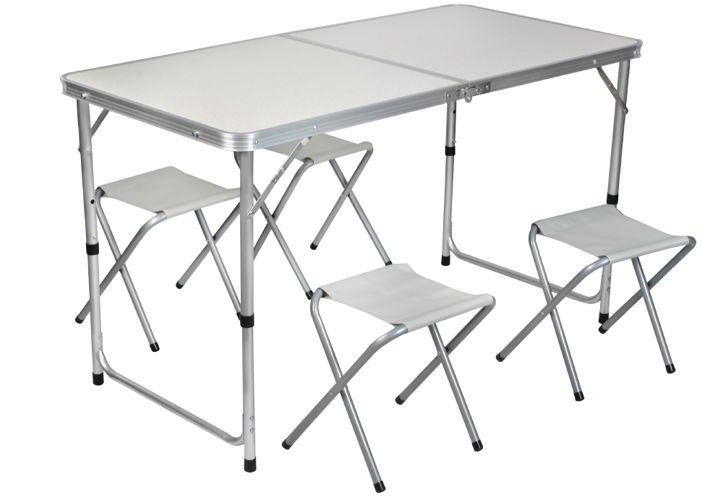 Malatec 7893 Folding Camping Set - table + 4 chairs