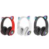 154120 5 verk 04116 bezdratova sluchatka cat s tlapkou bluetooth 5 0 color