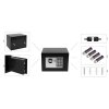 25484 trezor digitalni 230x170x170mm cerna 8799