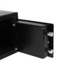 25487 trezor s mechanickym zamkem 230x170x170mm cerna 8800