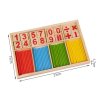 Kruzzel 22447 Dřevěné hůlky na učení počítání