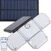 179604 verk 12322 solarni 181 led osvetleni s pir cidlo pohybu soumraku ip65 2400mah 3 7v