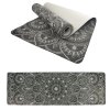 196537 podlozka lifefit yoga mat mandala duo 183x58x0 6cm cerna