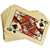 29714 kik kx8977 pokerove karty 100 plast zlate