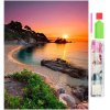 DIAMANTOVÉ MALOVÁNÍ PLÁŽ 5D 30X40CM