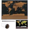 36311 stiraci mapa sveta s vlajkami 82 x 59 cm cerna 9409