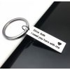 eng pl Keychain with plate Drive Safe 2121 3