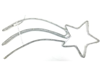 Vánoční LED dekorace - Kometa (70 cm) (Osvětlení Modrá)