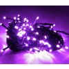 Vnitřní vánoční led osvětlení - Fialový 50 až 500 led (Osvětlení Fialová 5m - 50 led diod)