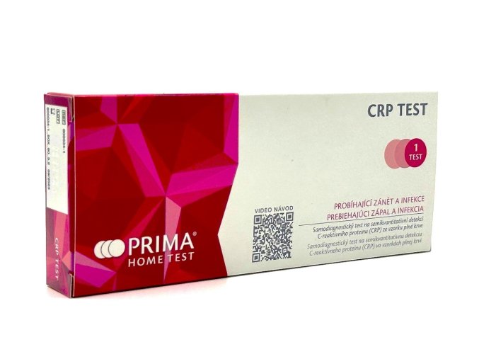 CRP TEST - z krve (1ks/prostředek pro sebetestování)  CRP TEST - z krve