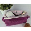 Kosmetická taška Jane - boxík magenta